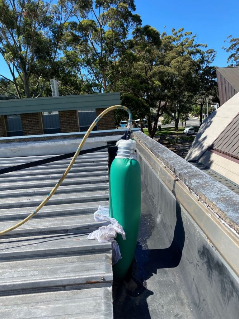 Comercial Pipe relining project for UNSW Randwick University
