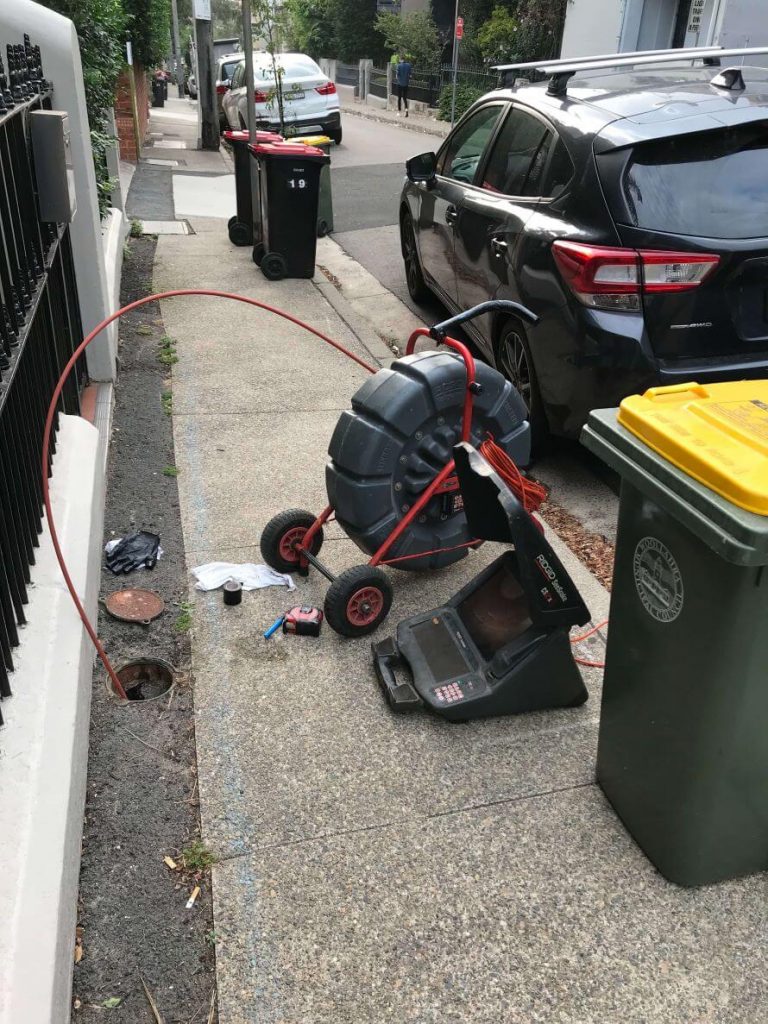 Residential pipe relining Project for Underwood St, Paddington