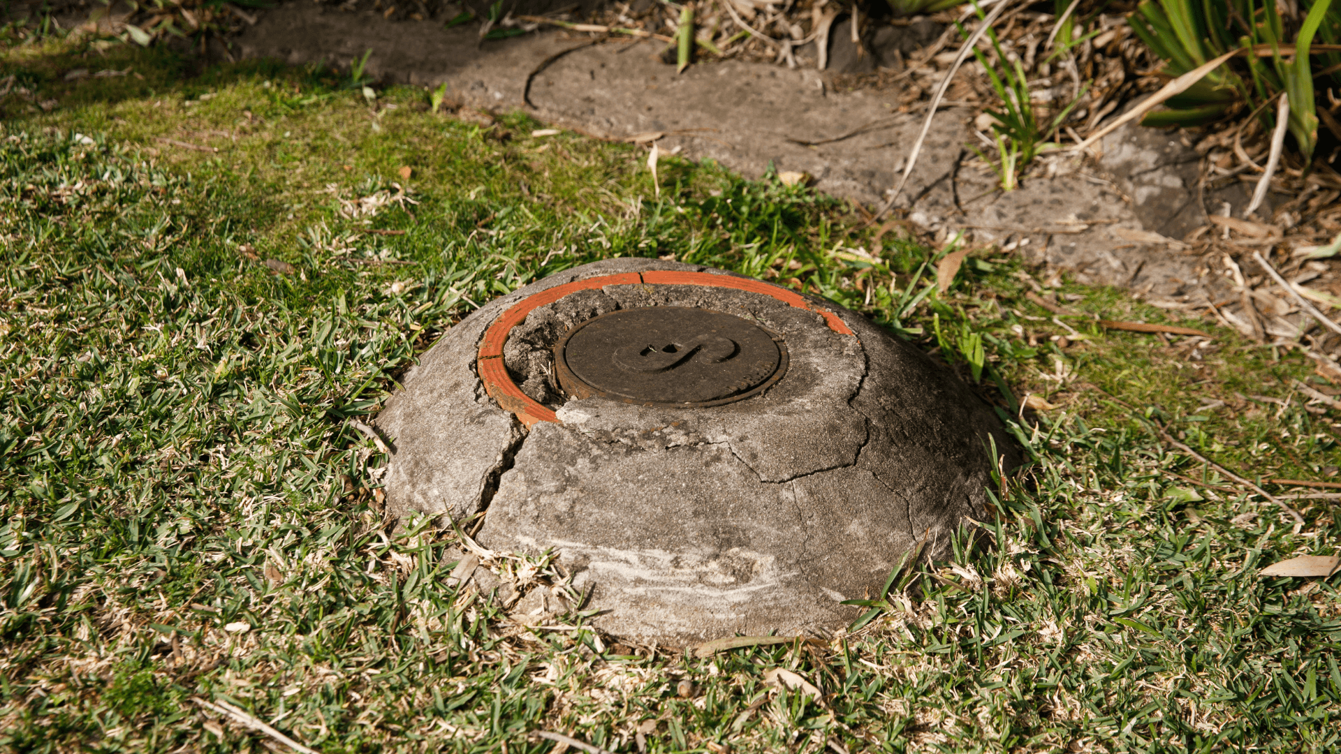 Rounded sewer drain