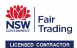 New South Wales Government Fair Trading Licensed Contractor